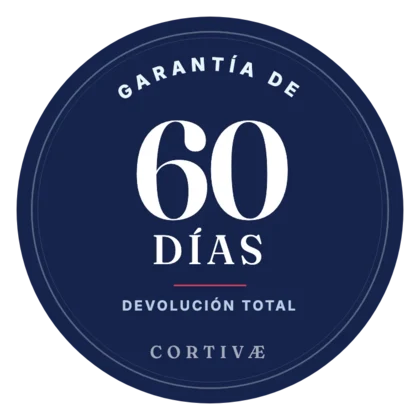 Sello de garantía de devolución de 60 días